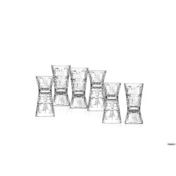 TATTOO-CLESSIDRA CONFEZIONE 6 BICCHIERI SHOT O JIGGER CL 6-3 26983020106