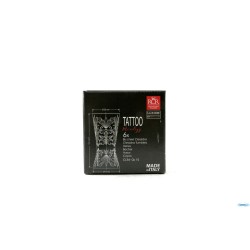 TATTOO-CLESSIDRA CONFEZIONE 6 BICCHIERI SHOT O JIGGER CL 6-3 26983020106