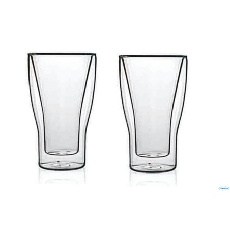 THERMIC GLASS SET 2 BICCHIERI LATTE MACCHIATO CL.34  10355-01