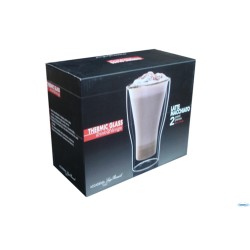 THERMIC GLASS SET 2 BICCHIERI LATTE MACCHIATO CL.34  10355-01