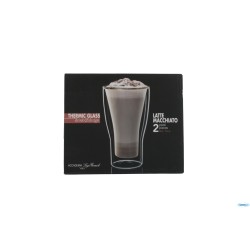 THERMIC GLASS SET 2 BICCHIERI LATTE MACCHIATO CL.34  10355-01