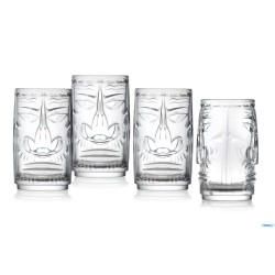 TIKI SARDINIA-CONFEZIONE 4 BICCHIERI FH CL 46 CM 7,6 H 13,6   27702020006