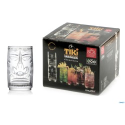 TIKI SARDINIA-CONFEZIONE 4 BICCHIERI FH CL 46 CM 7,6 H 13,6   27702020006