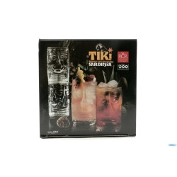 TIKI SARDINIA-CONFEZIONE 4 BICCHIERI FH CL 46 CM 7,6 H 13,6   27702020006