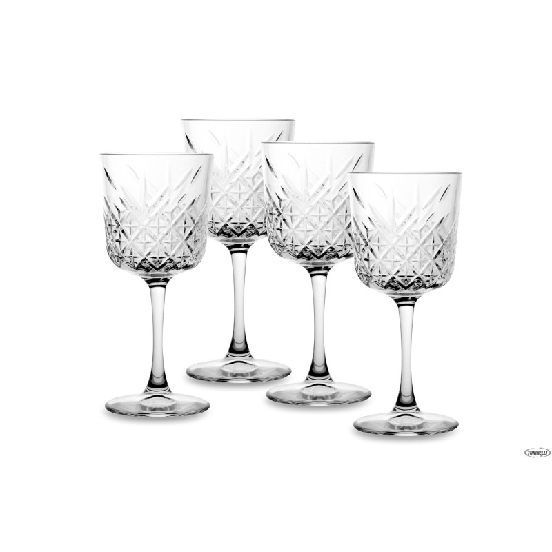 TIMELESS - CONFEZIONE 4 CALICI VINO CL33 440276
