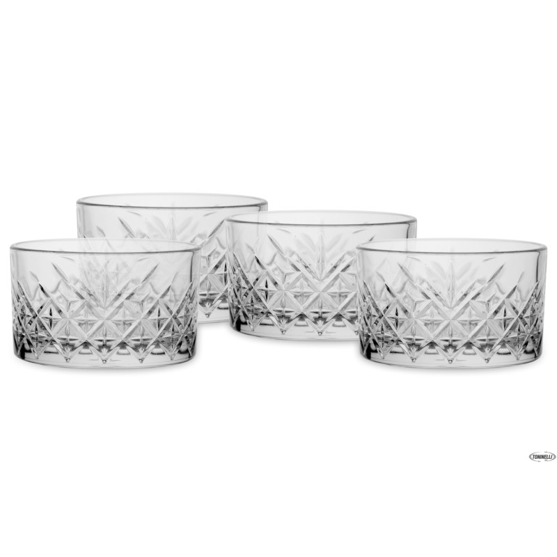 TIMELESS - CONFEZIONE 4 COPPETTE CL 22,5