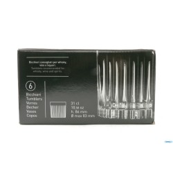 TIMELESS RCR - CONFEZIONE 6 BICCHIERI OF CL 31 25785020206