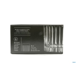 TIMELESS RCR- CONFEZIONE 6 BICCHIERI DOF CL 36 25885020506