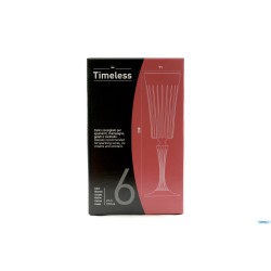 TIMELESS RCR- CONFEZIONE 6 CALICI FLUTE CL 21 25874020206
