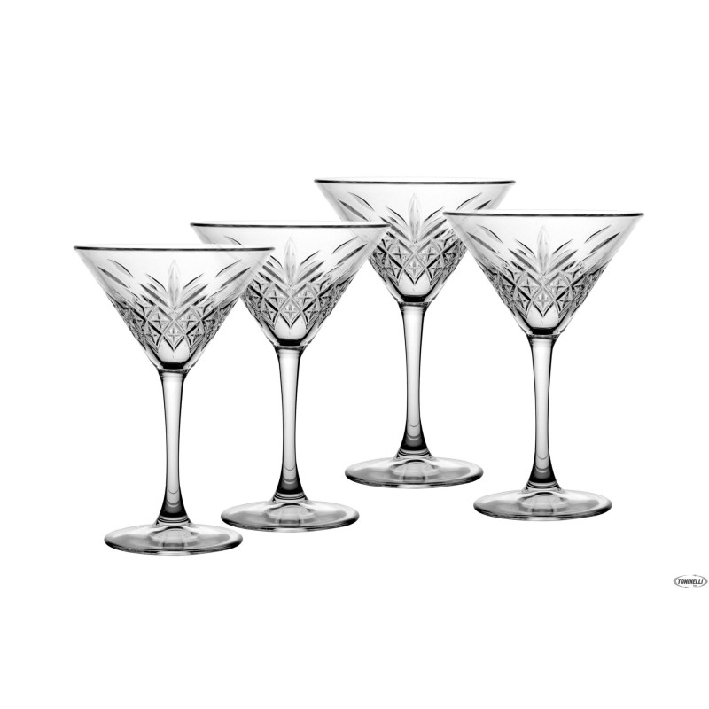 TIMELESS-CONFEZIONE 4 CALICI MARTINI CL.23 440176 TIMELESS-CONFEZIONE 4 CALICI MARTINI CL.23 440176