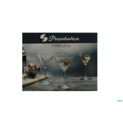 TIMELESS-CONFEZIONE 4 CALICI MARTINI CL.23 440176