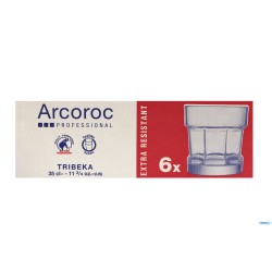 TRIBEKA - BICCHIERE VETRO TEMPERATO  CL.35 FB      L4253