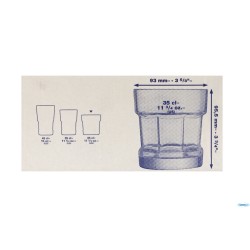 TRIBEKA - BICCHIERE VETRO TEMPERATO  CL.35 FB      L4253