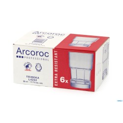 TRIBEKA - BICCHIERE VETRO TEMPERATO CL.35 FH      L4252