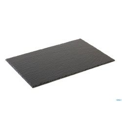 VASSOIO IN ARDESIA NATURALE GN 1.1 CM 53X32,5 SPESSORE 6-9 MM CON PIEDINI ANTISCIVOLO 00990