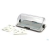 VETRINETTA CON VASSOIO INOX CM 46,5X31,5X19,5 L178VAS
