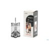 VINAGR SALEROS QUESE - MENAGE PARIS 4 PZ IN VETRO ED ACCIAIO INOX 3697