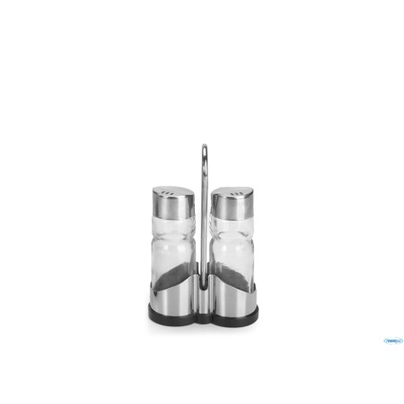 VINAGR SALEROS QUESE - SALE E PEPE PARIS IN VETRO ED ACCIAIO INOX 3699