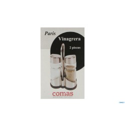 VINAGR SALEROS QUESE - SALE E PEPE PARIS IN VETRO ED ACCIAIO INOX 3699