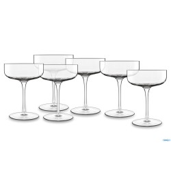 VINALIA - CF.6 CALICI CHAMPAGNE CL.30 H.14,2 CM.10,5