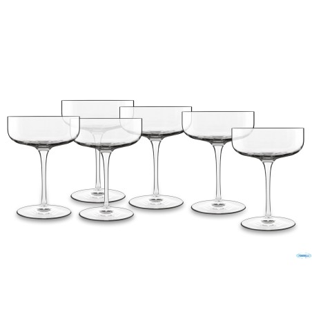 VINALIA - CF.6 CALICI CHAMPAGNE CL.30 H.14,2 CM.10,5