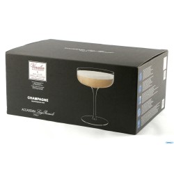 VINALIA - CF.6 CALICI CHAMPAGNE CL.30 H.14,2 CM.10,5