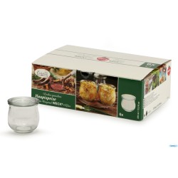 WECK TULIP-CONFEZIONE 6 VASETTI ML.370 COPERCHIO 80 746-19673