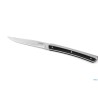 CHULETEROS COLTELLO BISTECCA K2 MANICO INOX-NERO CM 22,5  3137