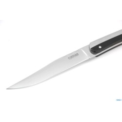 CHULETEROS COLTELLO BISTECCA K2 MANICO INOX-NERO CM 22,5  3137