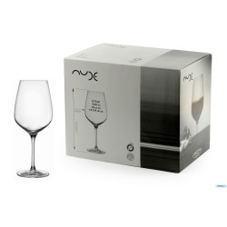 REFINE CONFEZIONE DA 6 CALICI PER VINO ROSSO - CL.53 H.22,4 67316-1112660  NUDE