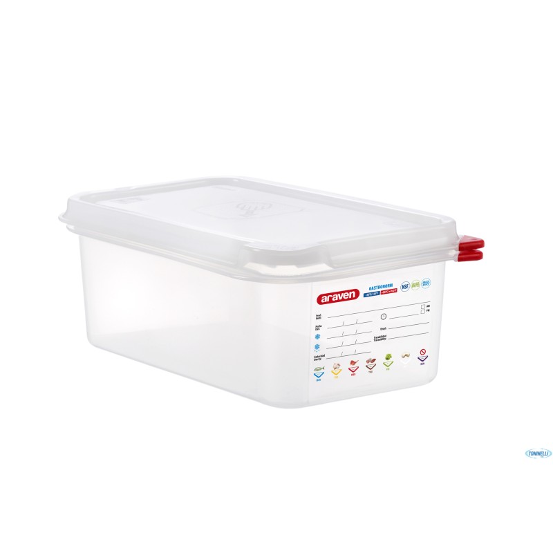 ARAVEN GASTRONORM ERMETICO 1.4 L.2,8 265X162X100 3027
