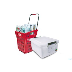ARAVEN-BOX TRASPARENTE  C.COP.53X40 H.22 LT 40  91173