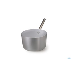 CASSERUOLA ALLUMINIO ALTA CON MANICO TUBOLARE INOX CM 18 LT H 10 LT 2,6
