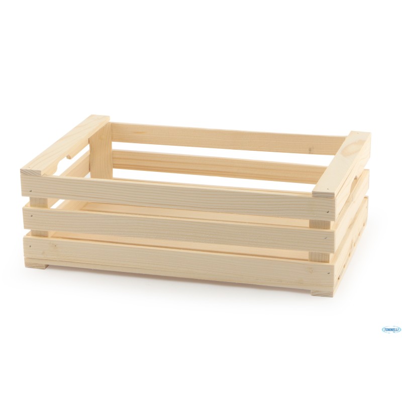 CASSETTA LEGNO-CESTINO CM 30X20X10
