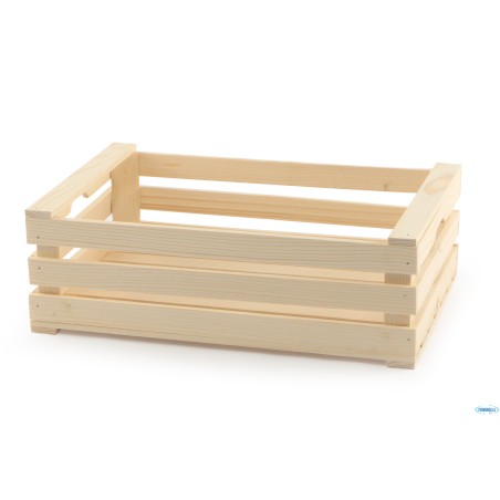 CASSETTA LEGNO-CESTINO CM 30X20X10