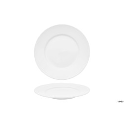 CLASSIC WHITE - PIATTO PIANO CM31 CON FALDA 01210H