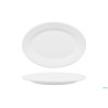 CLASSIC WHITE - VASSOIO OVALE CM36 CON FALDA 01430