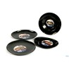 EVOLUT. BLACK-PIATTO OVALE BBQ 33X25 M0065-N6577