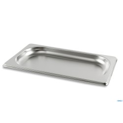 GN INOX 1.4 - BACINELLA 26X16 ALTEZZA CM.2 SPESSORE MM.0,6 BA14020.6