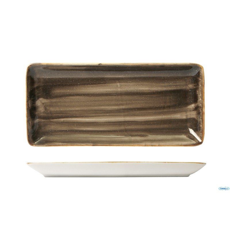 JAVA WOODLAND BROWN-PIATTO RETTANGOLARE CM 21X8 22810WB