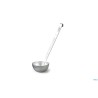 MESTOLO CON MANICO RIGIDO IN LEGA DI ALLUMINIO 2 PEZZI RIVETTATI  CM.20 LT 1,5 CM 78