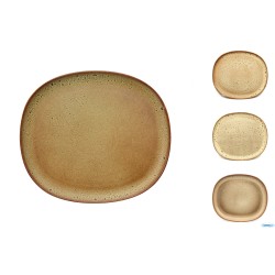 ORA ARICA - PIATTO PIANO CM 28,5X25  88110SQAR