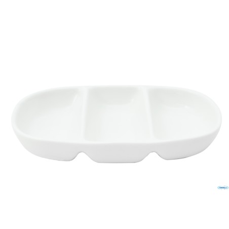 ORA WHITE - COPPETTA  3 SCOMPARTI  88351