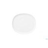 ORA WHITE - PIATTO PIANO CM 23X20  88810SQ