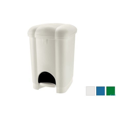 PATTUMIERA CAROLINA LT16 CON PEDALE AZ8101535 COLORI ASSORTITI