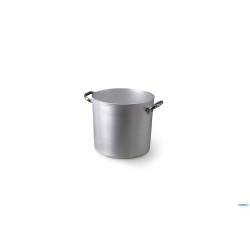 PENTOLA ALTA ALLUMINIO 3 MM CON MANIGLIE INOX CM 50 H 47 LT 88