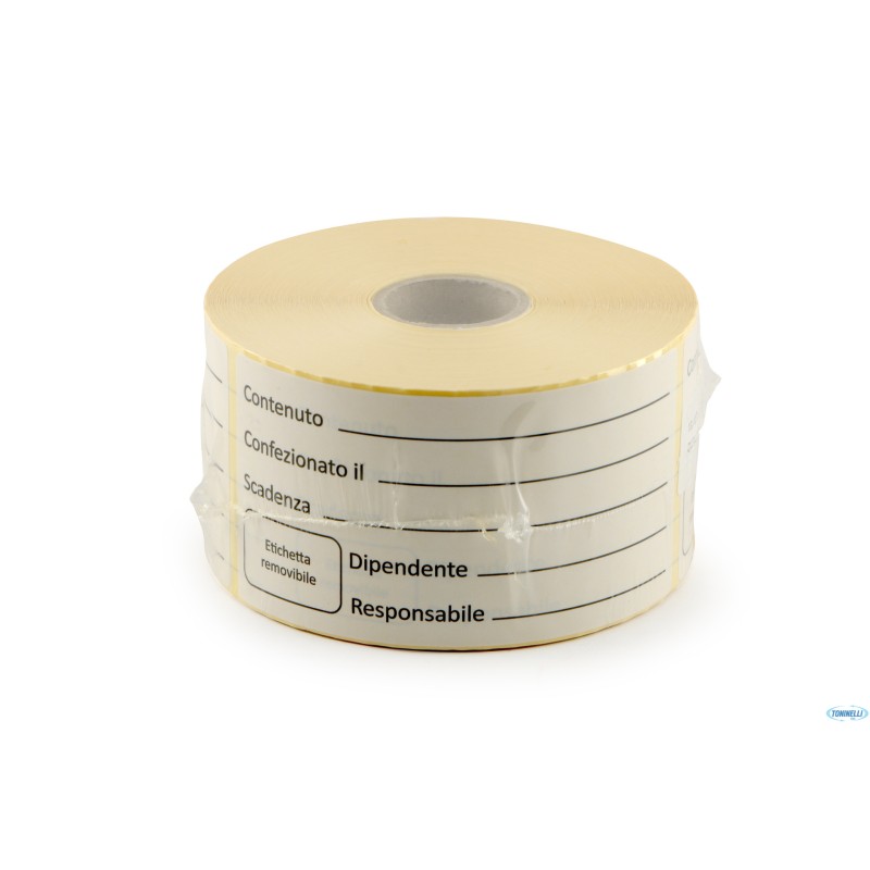 ROTOLO 500 ETICHETTE ADESIVE MM.50X100 REMOVIBILI-STAMPA 1 COLORE ROTOLO 500 ETICHETTE ADESIVE MM.50X100 REMOVIBILI-STAMPA 1 COLORE