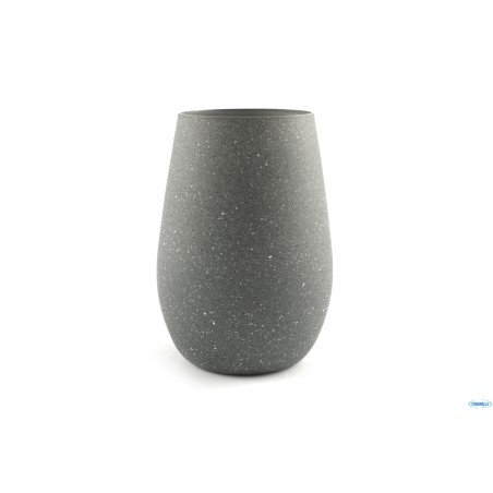 STONES-BICCHIERE EFFETTO GRANITO CHIARO CL46,5 H. 12 CM 8,5