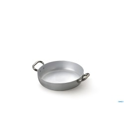 TEGAME 3 MM ALLUMINIO CON DUE MANIGLIE INOX CM 40 H 7,2