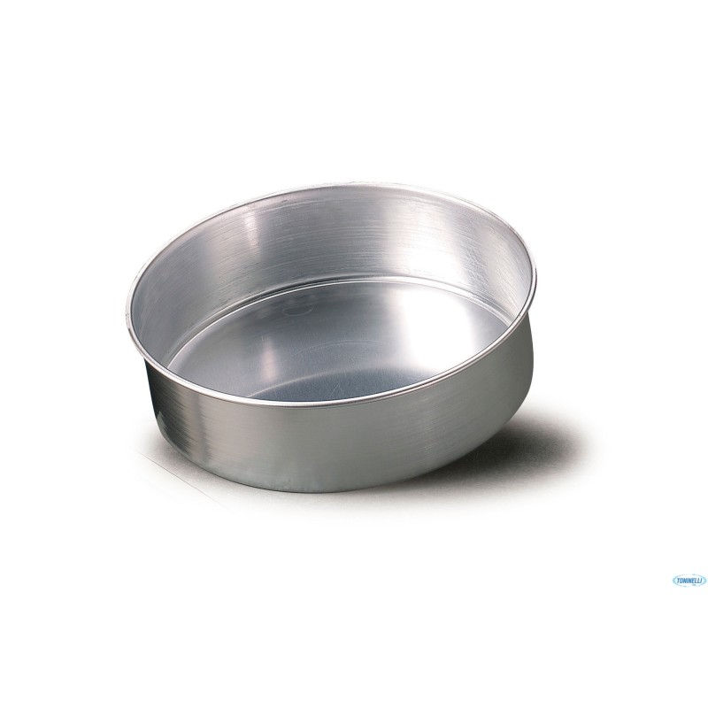 TORTIERA ALLUMINIO H.8- -8 CM 32 AGNE.